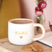 Lisa Angel Ceramic Orange Heart Nana Mug