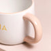 Lisa Angel Ceramic Orange Heart Nana Mug