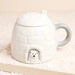 Lisa Angel Novelty Igloo Christmas Ceramic Mug with Lid