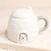 Lisa Angel Novelty Igloo Christmas Ceramic Mug with Lid