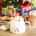 Lisa Angel Novelty Igloo Christmas Ceramic Mug with Lid