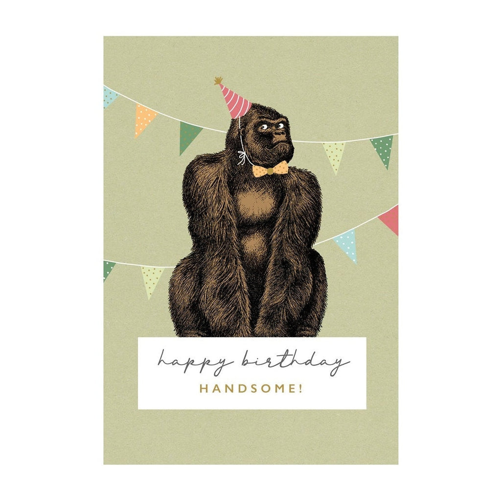 The Art File Happy Birthday Handsome Card