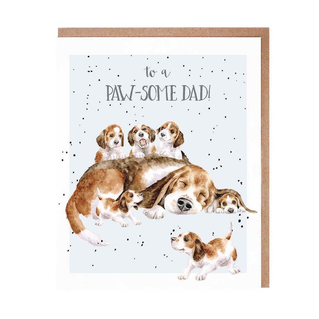 Wrendale 'Feeling Dog-Eared' Dog Dad Card