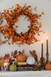 Gisela Graham Ceramic Ornament - White Squash Pumpkin