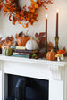 Gisela Graham Ceramic Ornament - White Squash Pumpkin