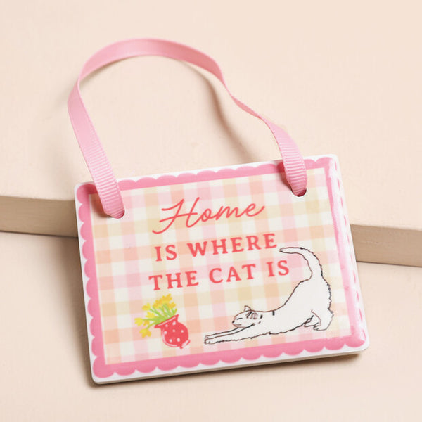 Lisa Angel 'Where the Cat is' Hanging Decoration