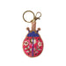 Powder Beaded Keyring - Lovely Ladybird