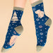 Powder Socks North Pole-ar Bear - Navy