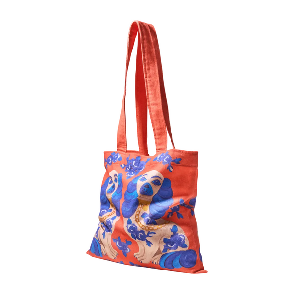 Powder Canvas Tote Bag - Splendid Spaniels