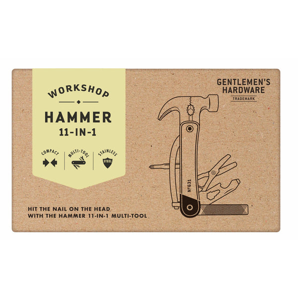Gentlemen's Hardware Gentlemen's Hardware 11-in-1 Hammer Multi-Tool