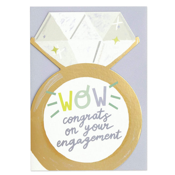 Raspberry Blossom Wow - Congrats on your engagement