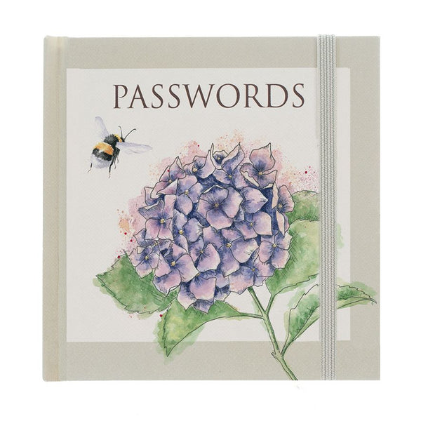 Wrendale 'Hydrangea' Password Book