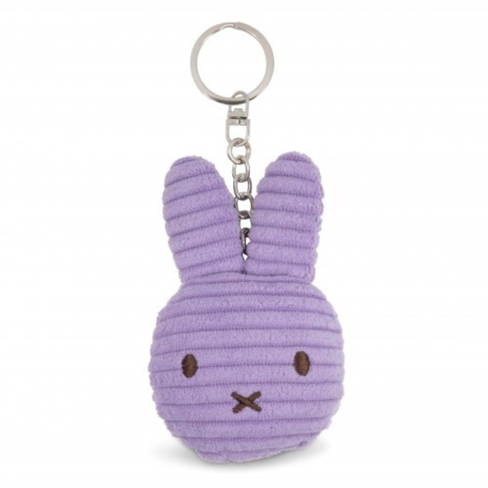 Miffy Flat Corduroy ECO Keyring Lilac