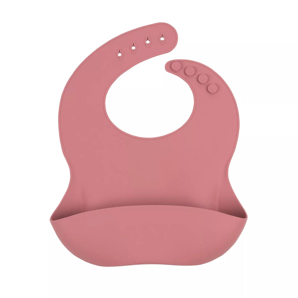 Luxury Baby Silicone Weaning Bib - Assorted Colours