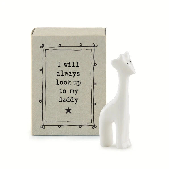 East of India Matchbox Giraffe