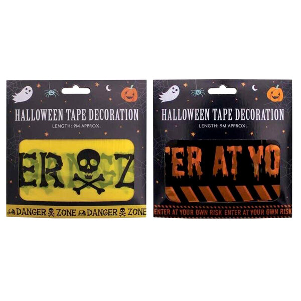 Tallon Single Halloween Tape Decoration - 2 Designs