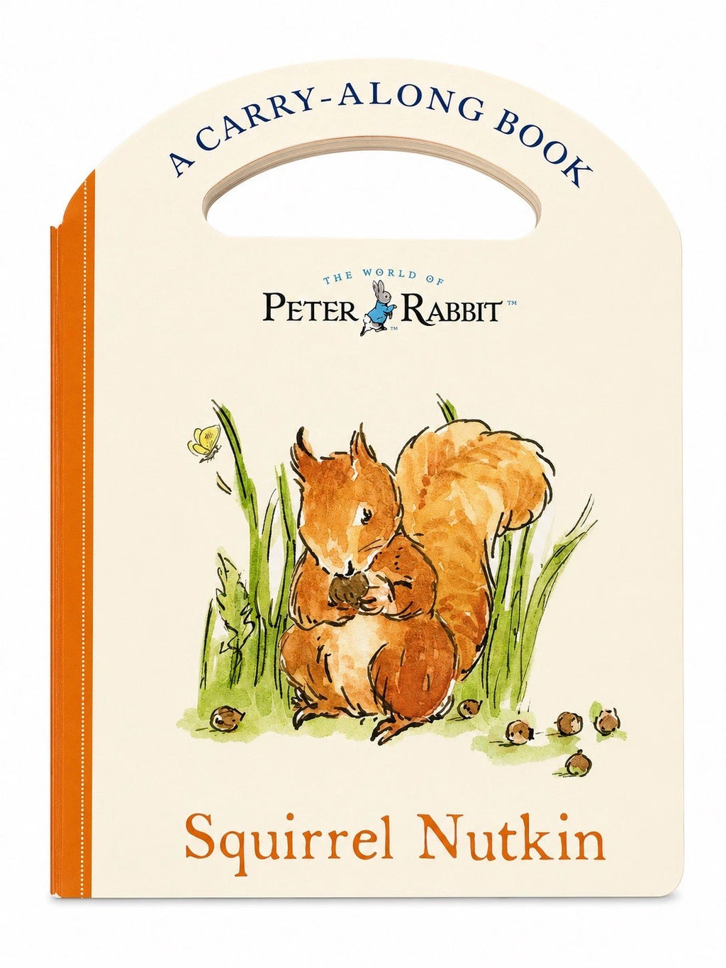 Peter Rabbit Carry Along Board Book - Squirrel Nutkin