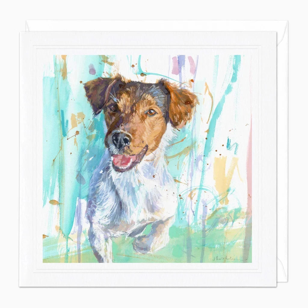 Whistlefish New Jack Russell Art Card