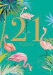 The Art File 21st Birthday Card
