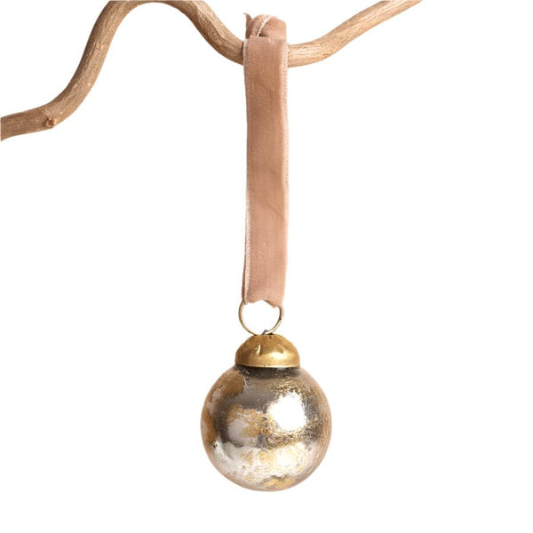 Lisa Angel Silver and Gold Mini Bauble