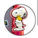 Peanuts Snoopy & Woodstock Pencil with PVC Topper