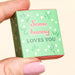 Lisa Angel Tiny Matchbox Ceramic Bunny Token