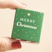 Lisa Angel Tiny Matchbox Ceramic Christmas Tree Token