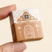 Lisa Angel Tiny Matchbox Ceramic Gingerbread Man Token