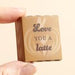 Lisa Angel Tiny Matchbox Ceramic Latte Token