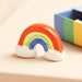 Lisa Angel Tiny Matchbox Ceramic Rainbow Token