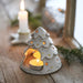 Lisa Angel White Christmas Tealight Holder