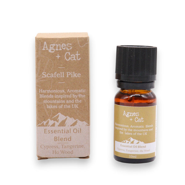 Agnes & Cat - Essential Oil Blend - Scafell Pike - Cypress, Tangerine & Ho Wood