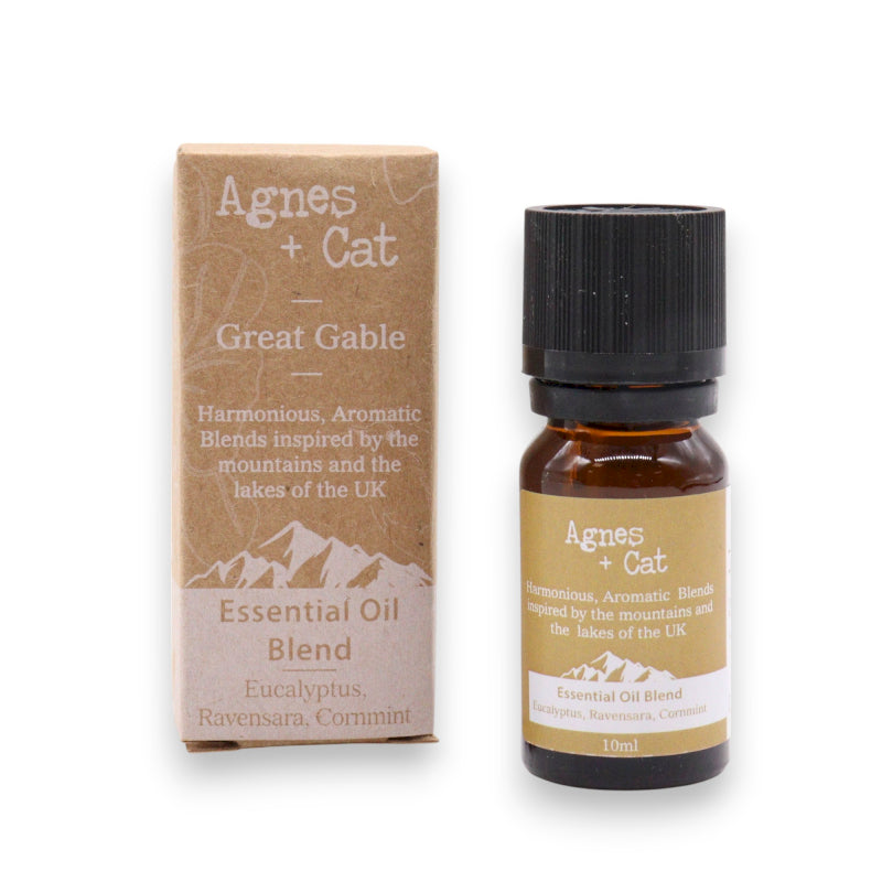 Agnes & Cat - Essential Oil Blend - Great Gable - Eucalyptus, Ravensara & Corn Mint