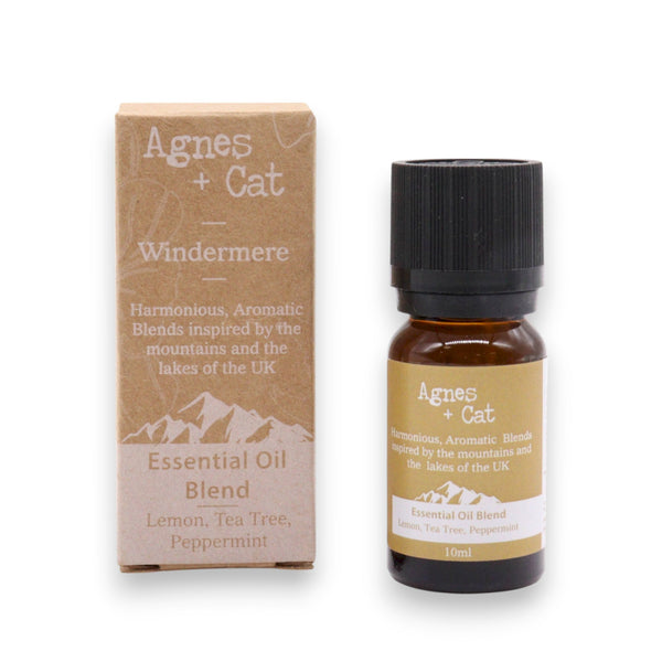 Agnes & Cat - Essential Oil Blend - Windermere - Lemon, Tea Tree & Peppermint