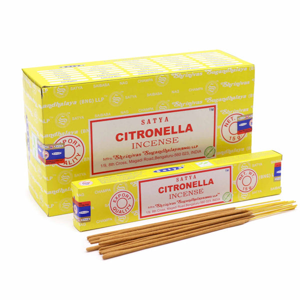 Ancient Wisdom Satya Incense 15gm - Citronella