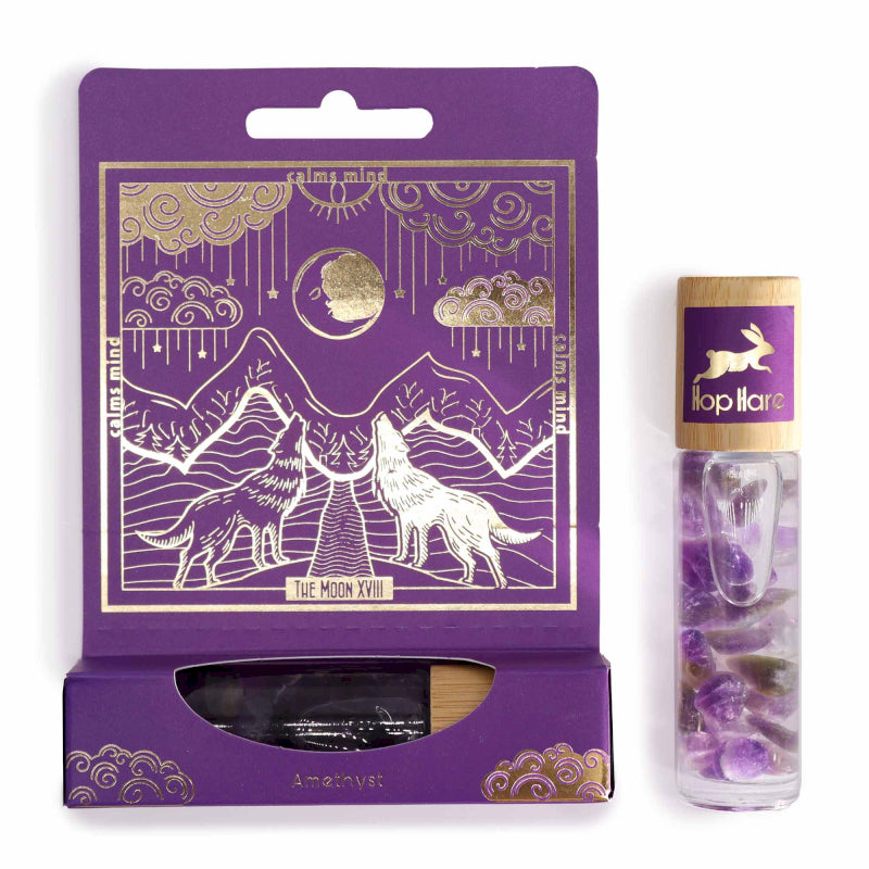 Ancient Wisdom - Hop Hare Essential Oil Gemstone Roll On - The Moon