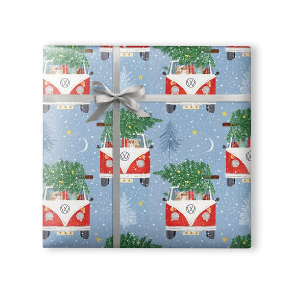 Whistlefish Dog Campervan Wrapping Paper