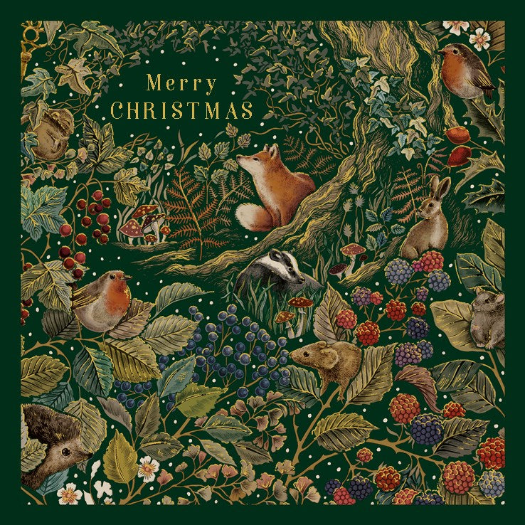 The Art File Charity Christmas Card Pack - Secret Garden (Set of 6)
