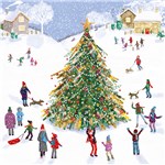 The Art File Charity Christmas Card Pack - Christmas Tree Park (Set of 6)