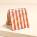 Lisa Angel Red and Pink Striped 'You are Loved' Compact Mirror