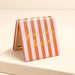 Lisa Angel Red and Pink Striped 'You are Loved' Compact Mirror