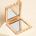 Lisa Angel Red and Pink Striped 'You are Loved' Compact Mirror