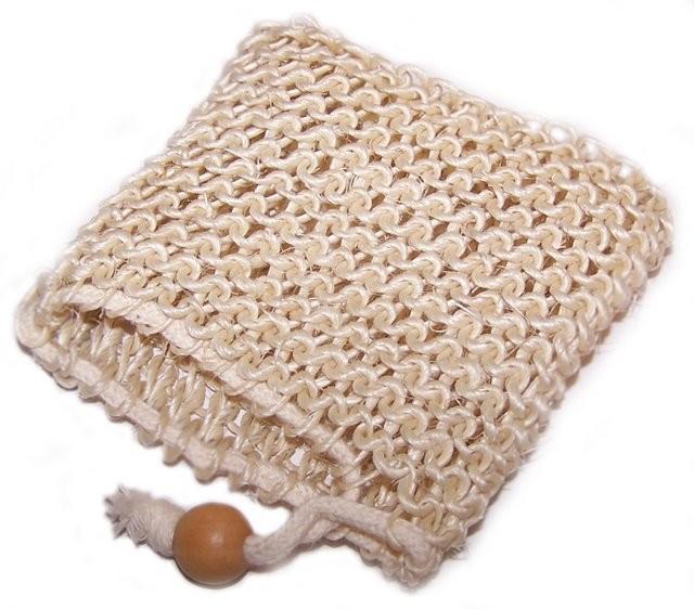 Ancient Wisdom Sisal Soap Bag