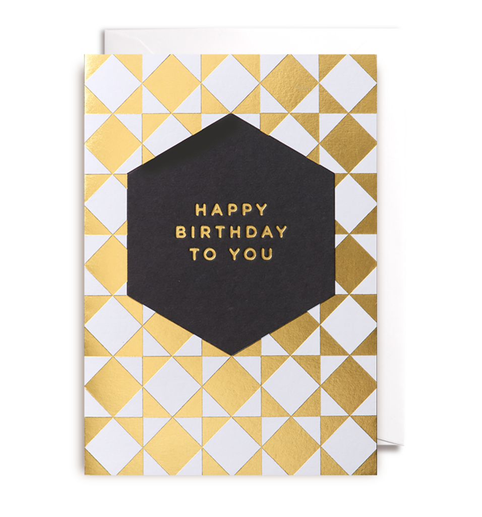 Kelly Hyatt - Happy Birthday To You Card - Lagom Design