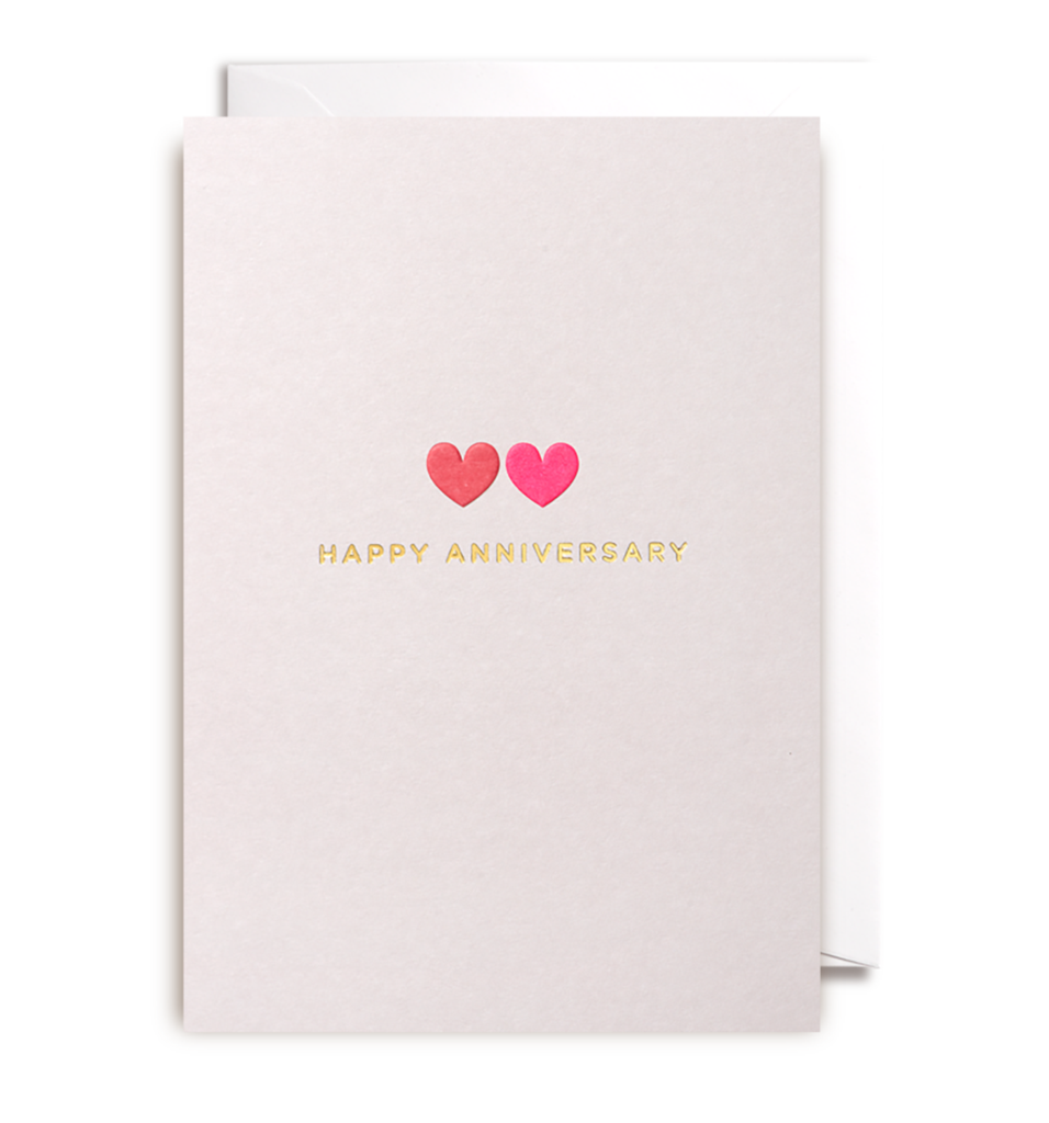 Kelly Hyatt - Happy Anniversary Card - Lagom Design