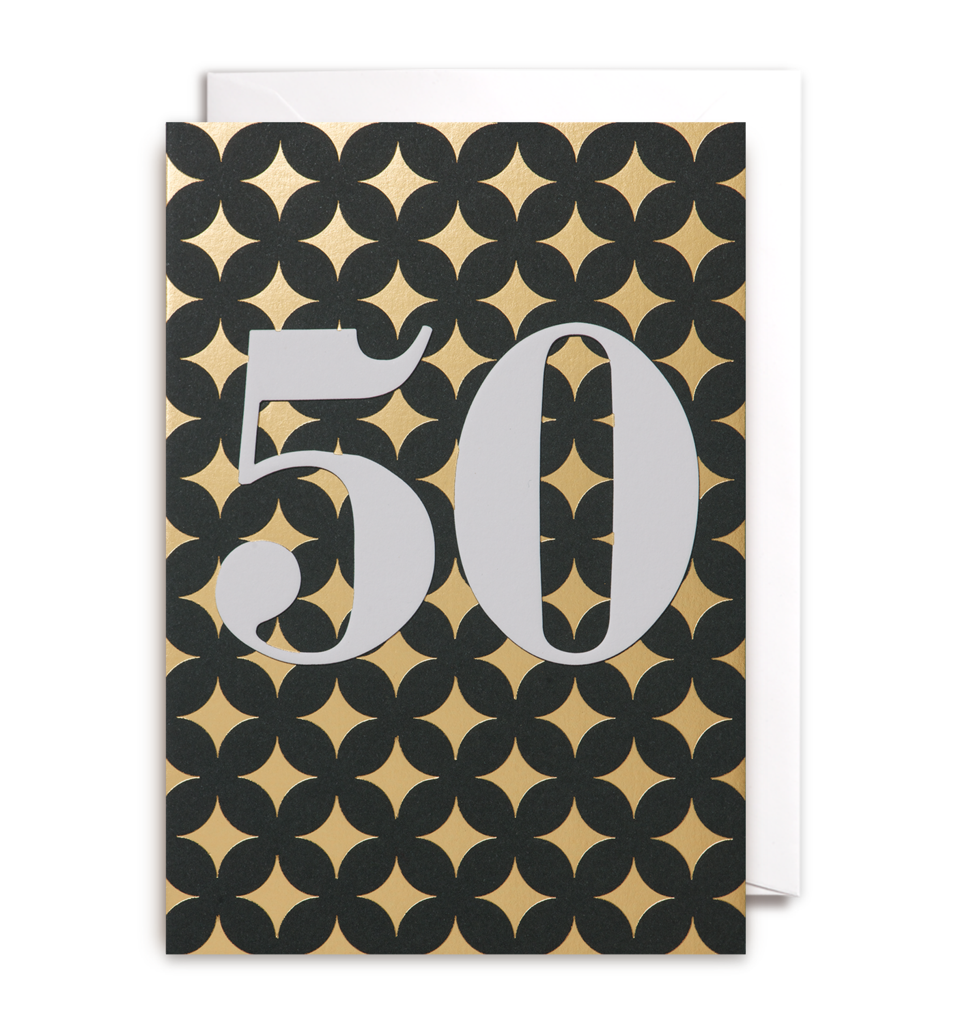 1197 Kelly Hyatt - Fifty Card - Mrs Best Paper Co.