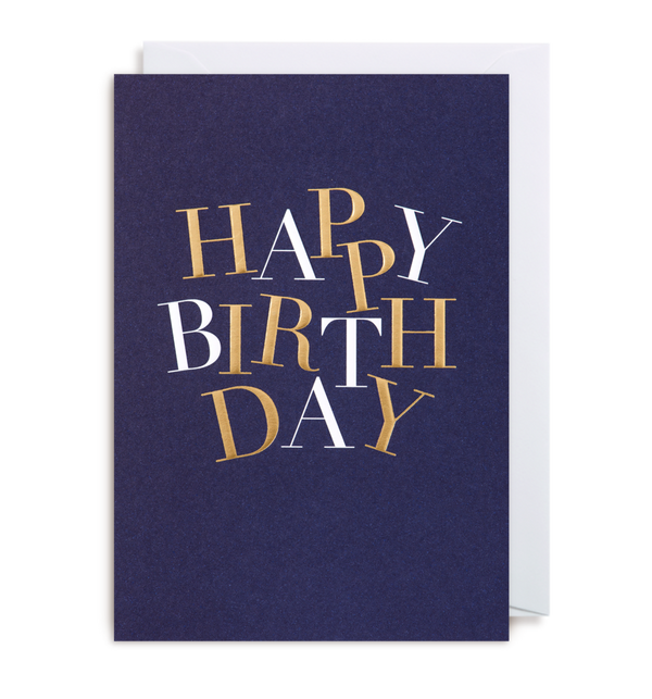 Kelly Hyatt - Happy Birthday Card - Lagom Design