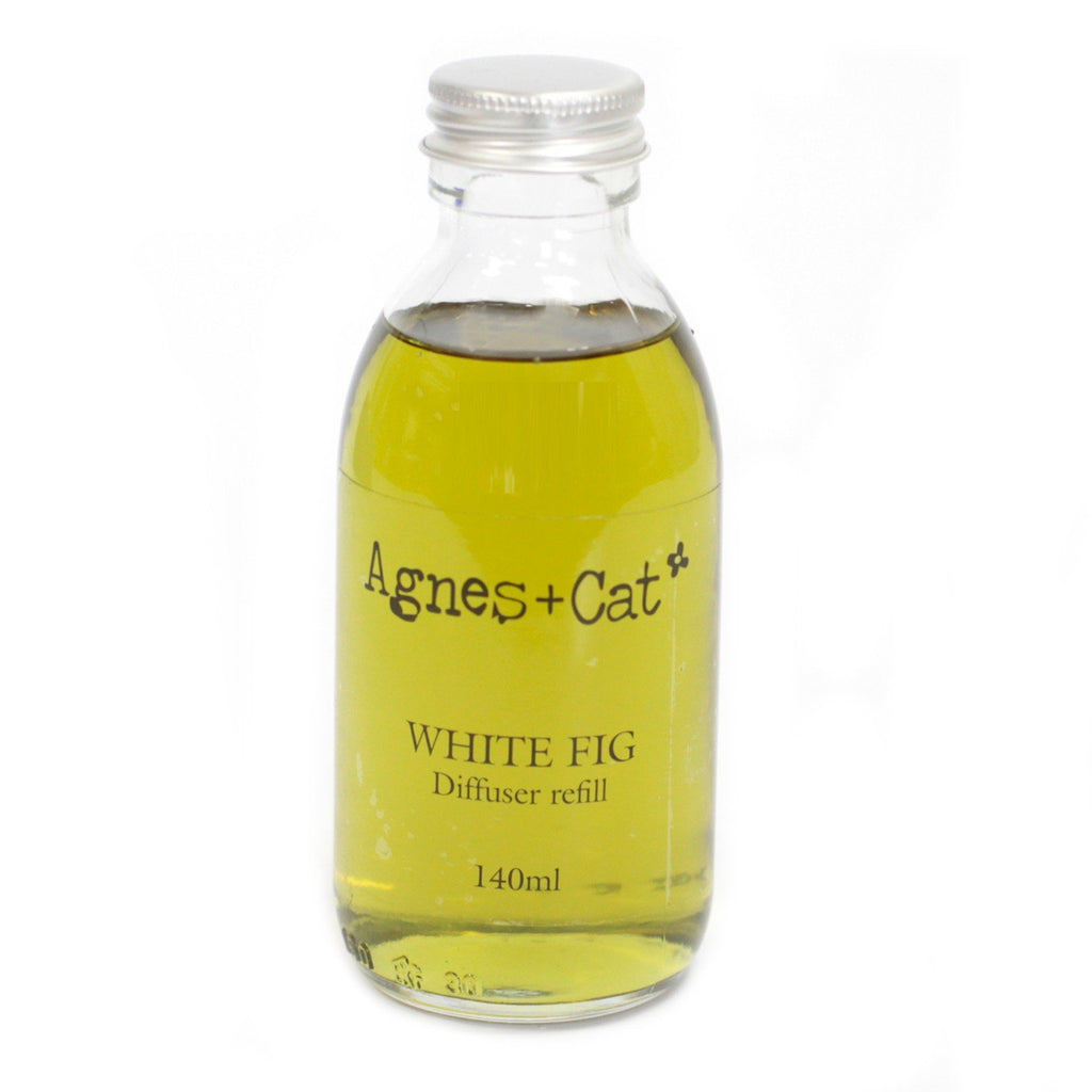 Agnes + Cat 150ml Reed Diffuser Refill - White Fig