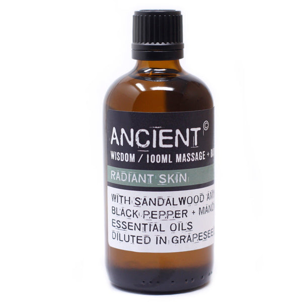 Ancient Wisdom Radiant Skin Massage Oil - 100ml