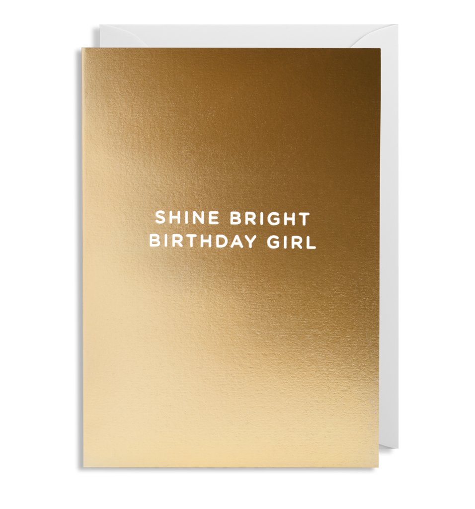 Kelly Hyatt - Shine Bright Birthday Girl - Lagom Design